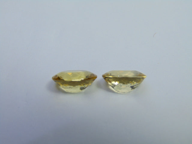 8.15ct Berilo Par 12x10mm