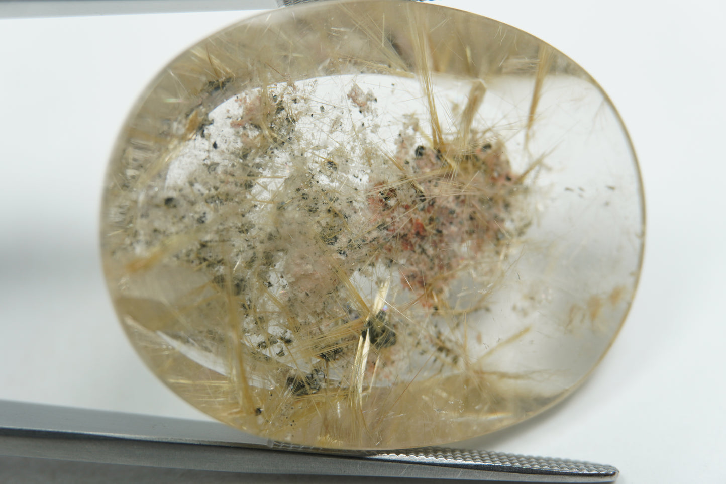 38.75ct Rutilo 30x24mm