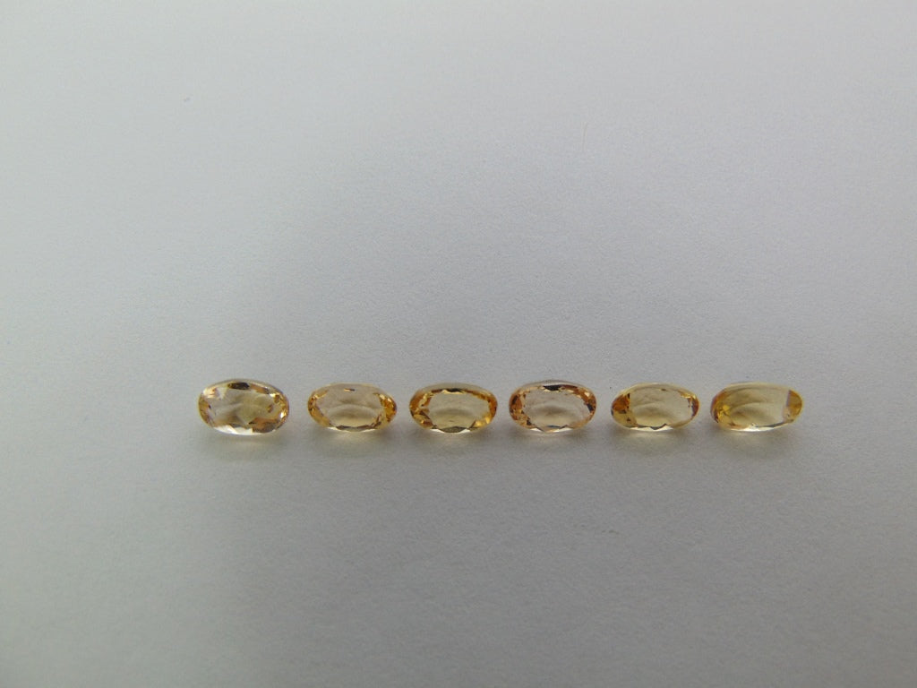 3.50ct Imperial Topaz Calibrated 6x4mm