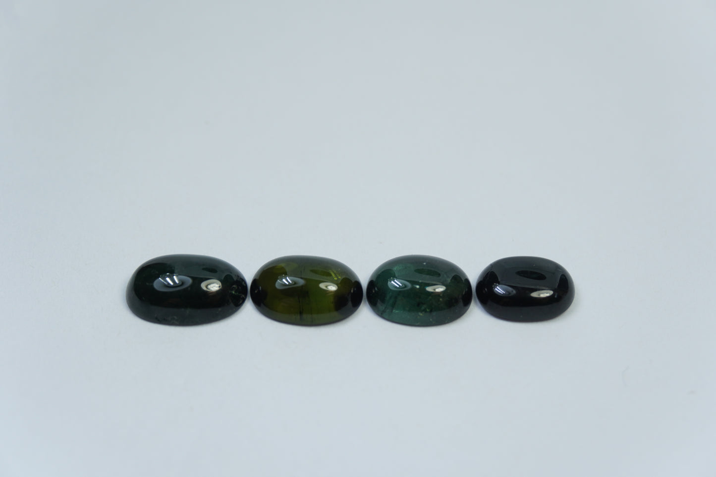 8.05ct Tourmalines Cabochon 11x7mm / 10x7mm / 9.5x7mm / 9x6.5mm