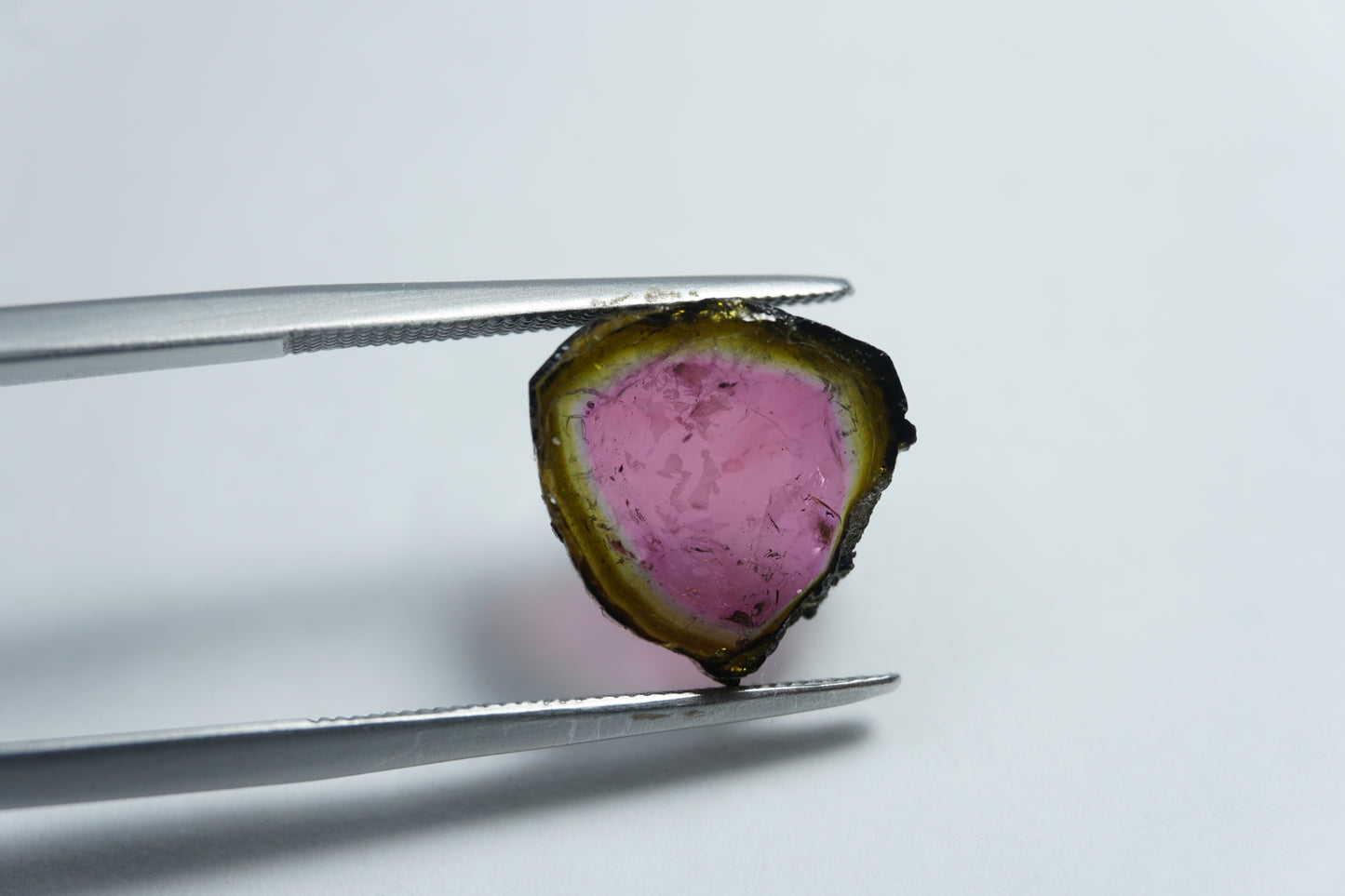6.40ct Turmalina melancia 12x11mm