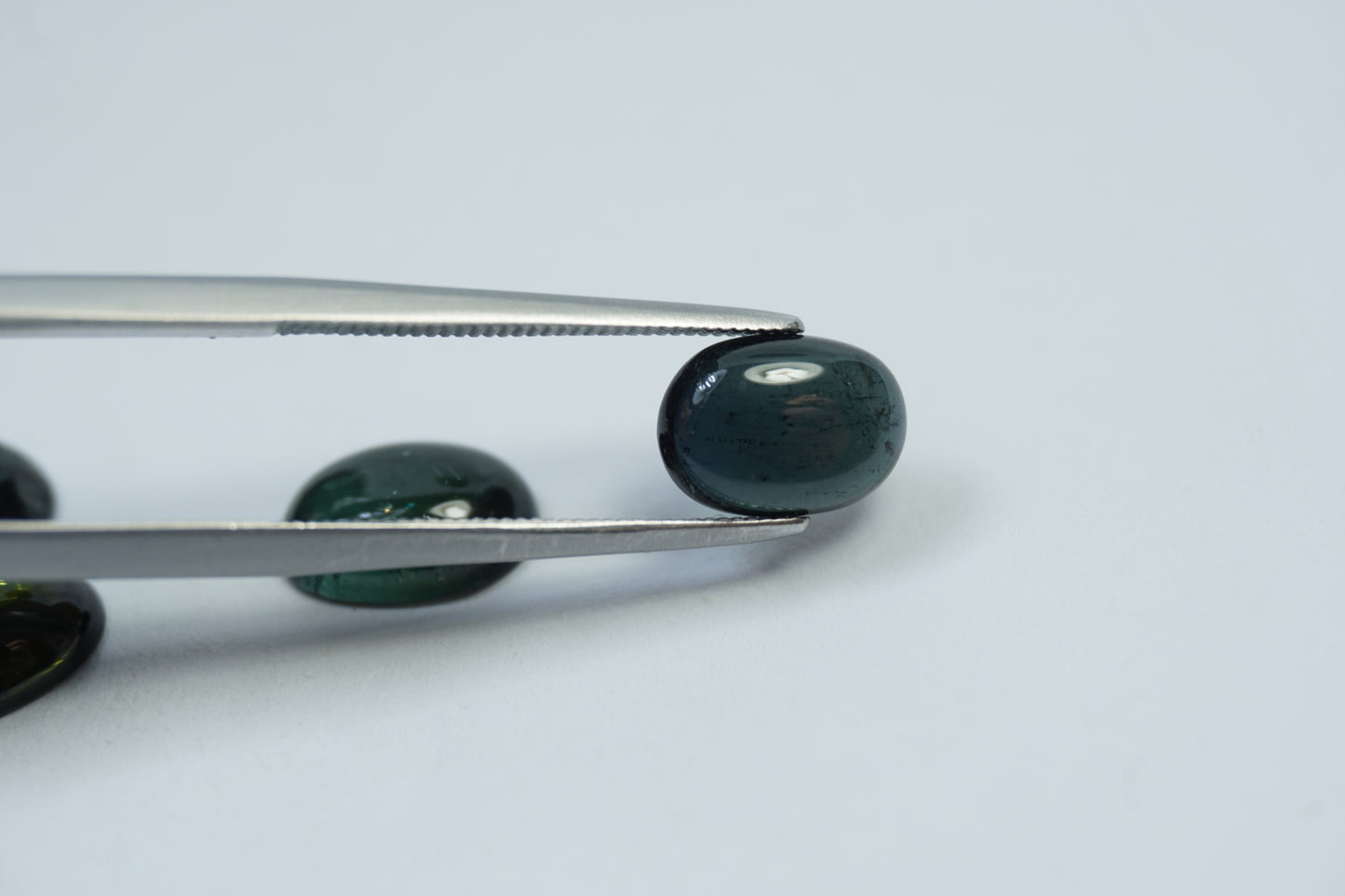 8.05ct Tourmalines Cabochon 11x7mm / 10x7mm / 9.5x7mm / 9x6.5mm