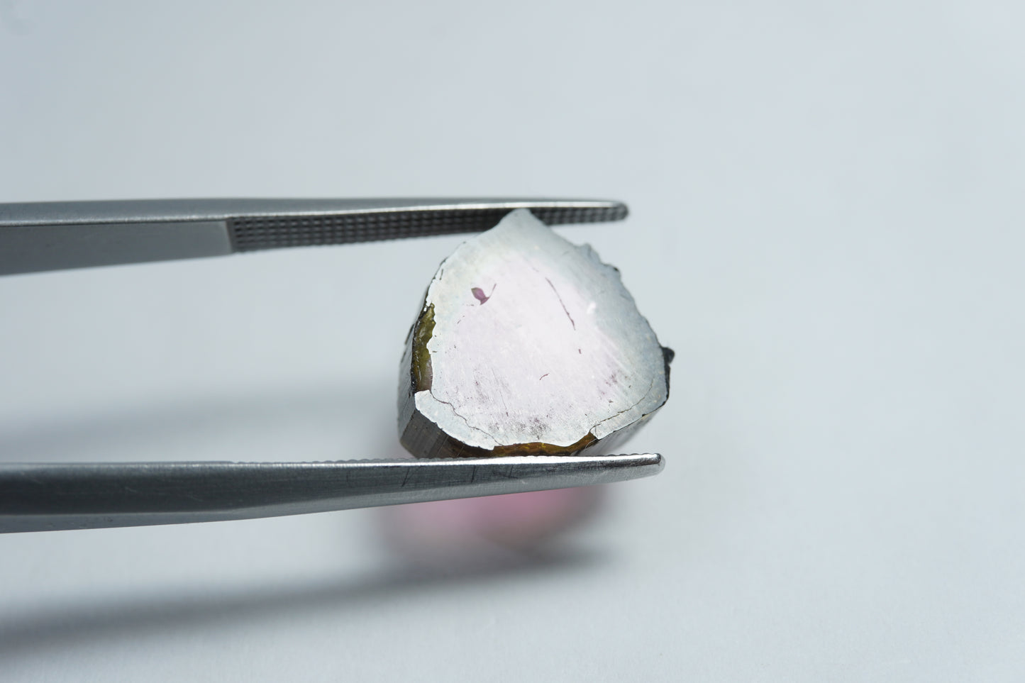 6.40ct Turmalina melancia 12x11mm