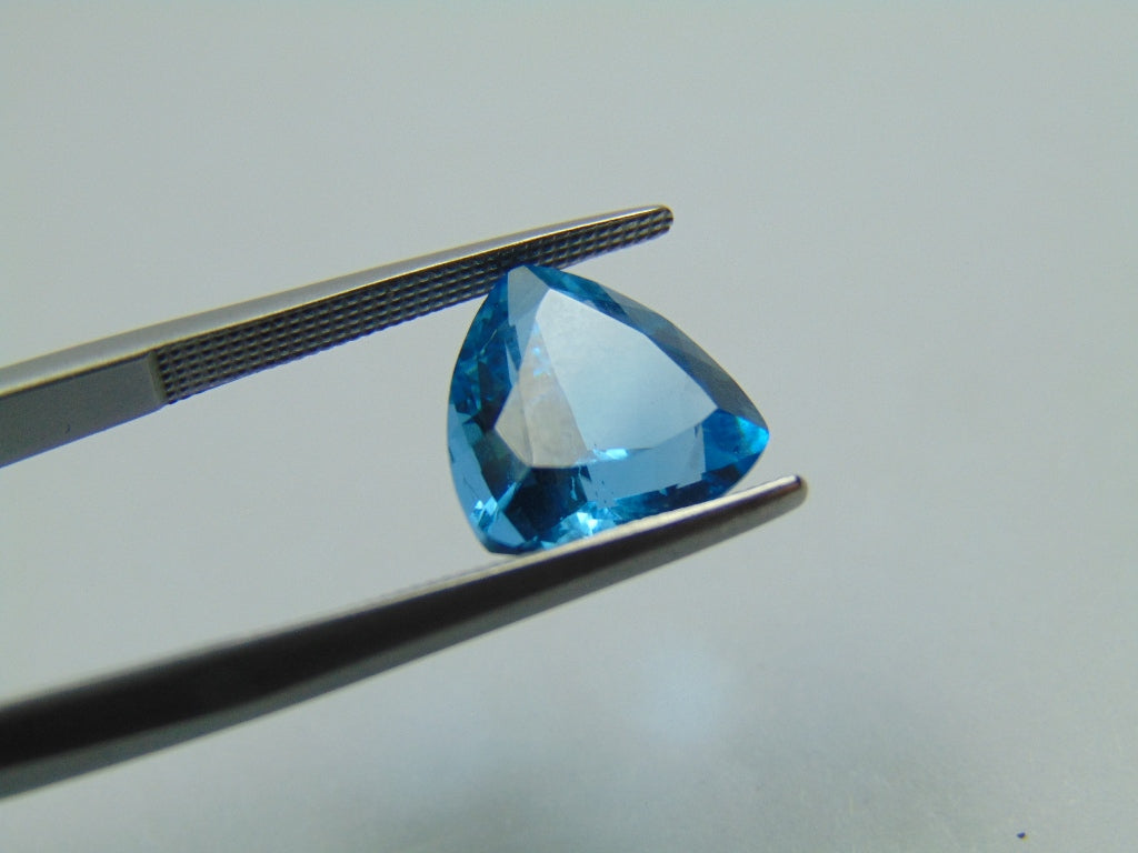 4.75ct Topázio Azul Suíço 11mm