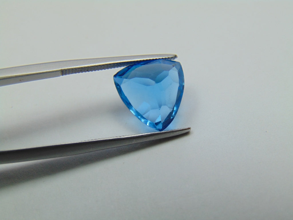 5.15ct Topaz Blue Swiss 11mm