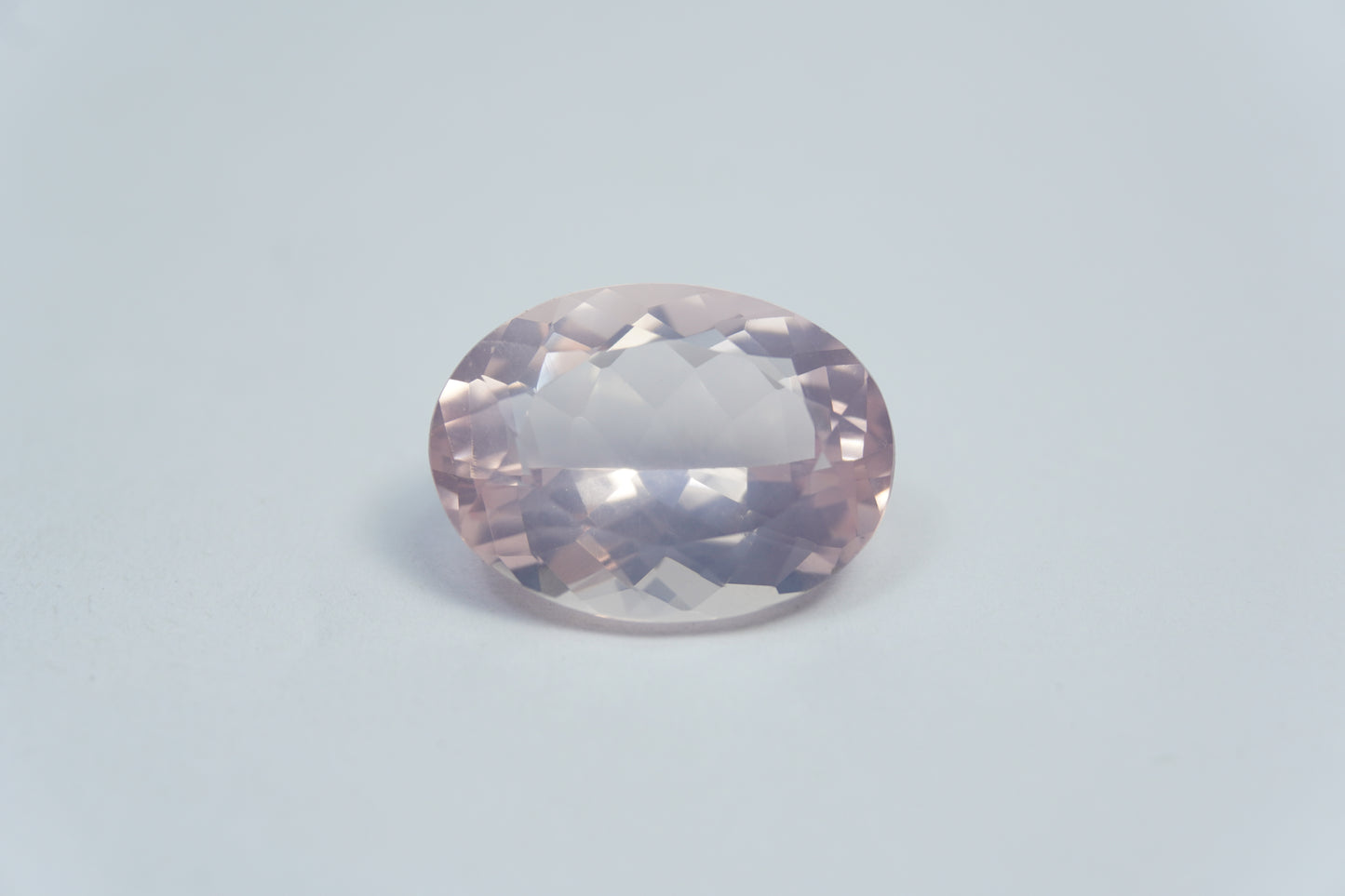 8.80ct Quartzo rosa 17x12mm
