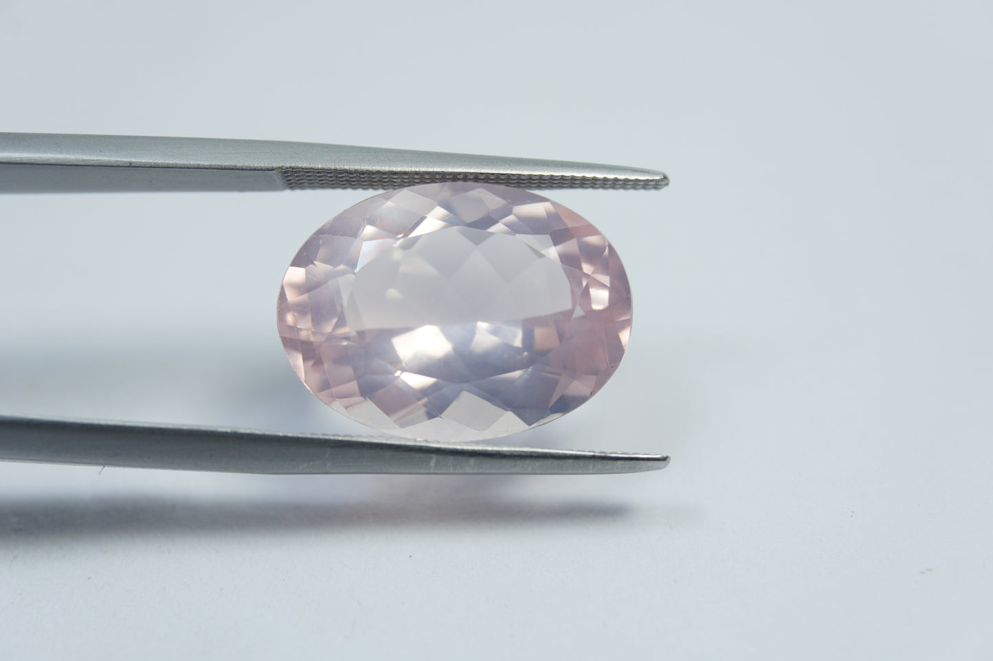 8.80ct Quartzo rosa 17x12mm