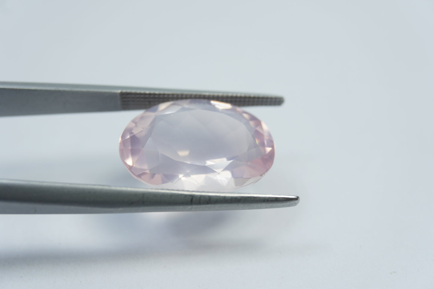 8.80ct Quartzo rosa 17x12mm