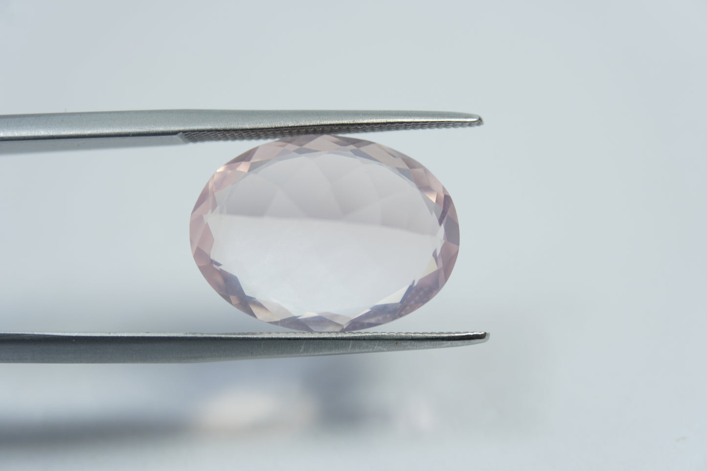 8.80ct Quartzo rosa 17x12mm