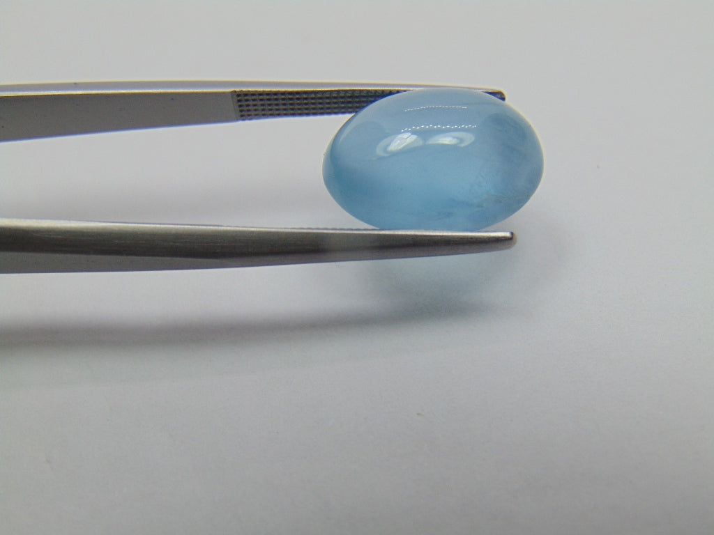 6.75ct Aquamarine Cabochon 15x11mm