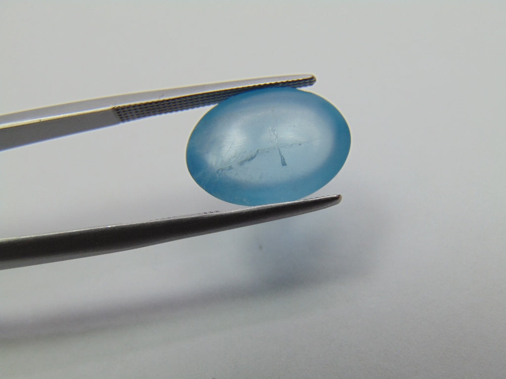 6.75ct Aquamarine Cabochon 15x11mm