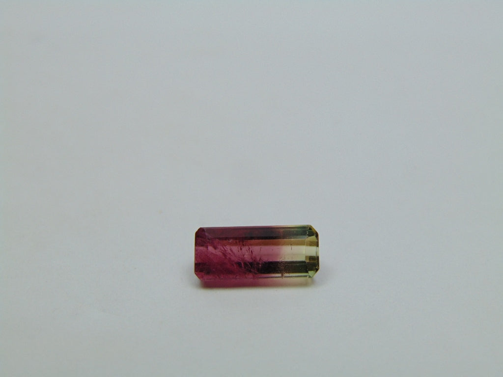 2.30ct Turmalina Bicolor 11x5mm