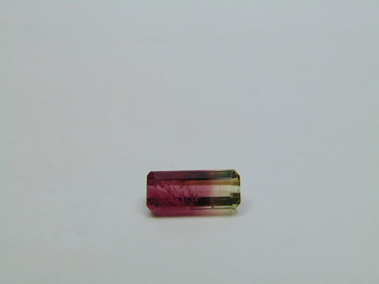 2.30ct Turmalina Bicolor 11x5mm