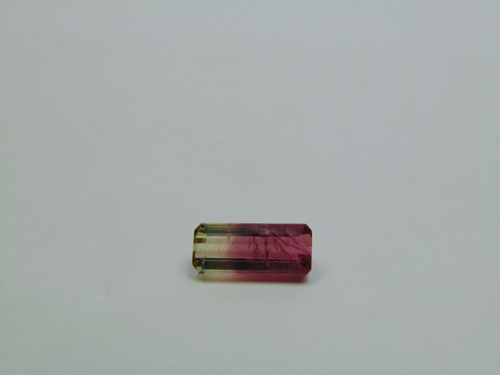 2.30ct Turmalina Bicolor 11x5mm