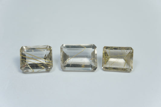 17.80ct Rutilo 12x10mm / 12x10mm / 14x10mm