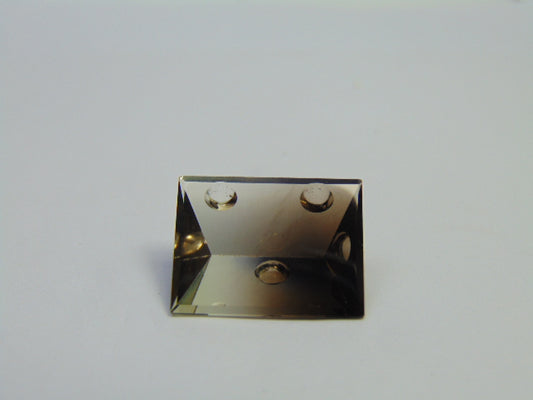 18ct Green Gold Bicolor 20x15mm