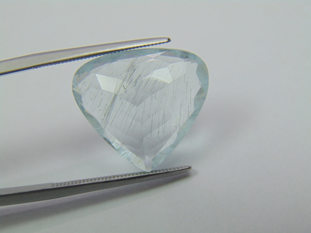 9.50ct Aquamarine With Needle 18x16mm