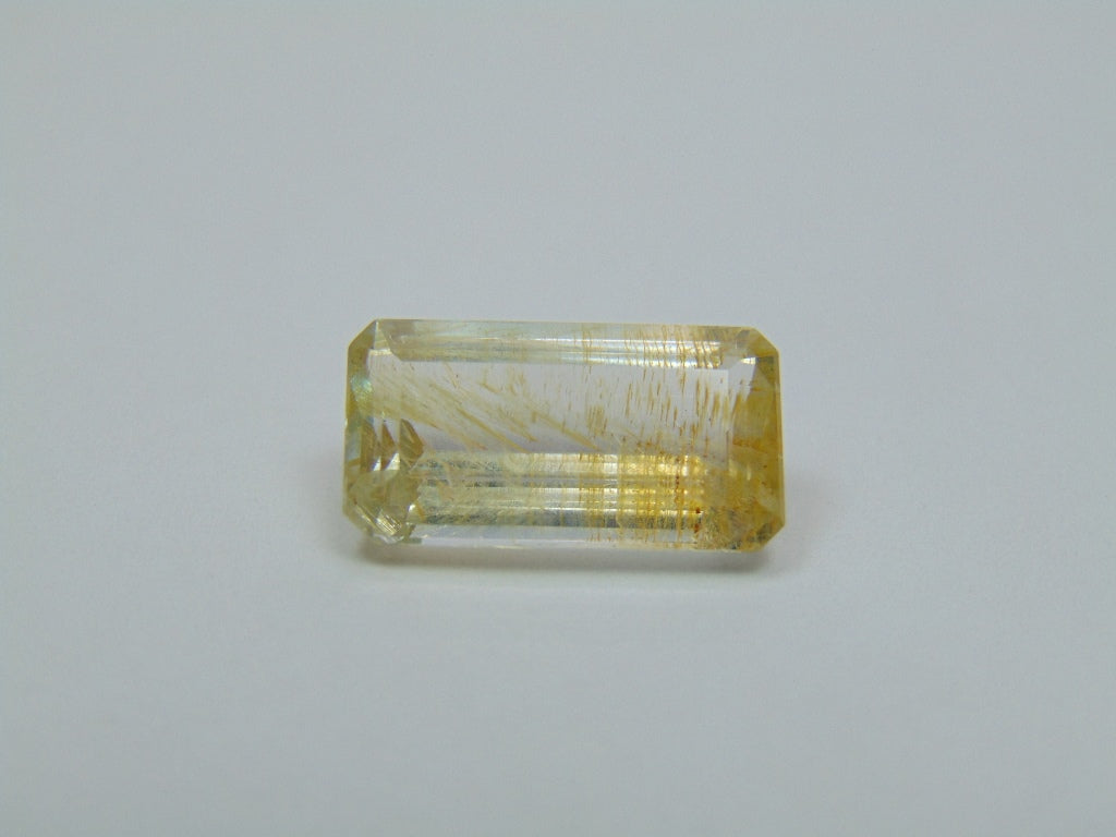 8.85ct Topaz With Rutile 16x9mm