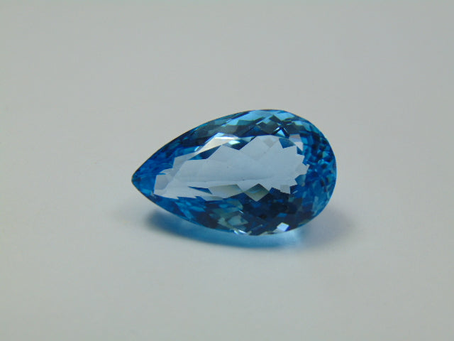 33ct Topázio Azul Suíço 25x15mm