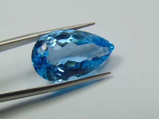 33ct Topázio Azul Suíço 25x15mm