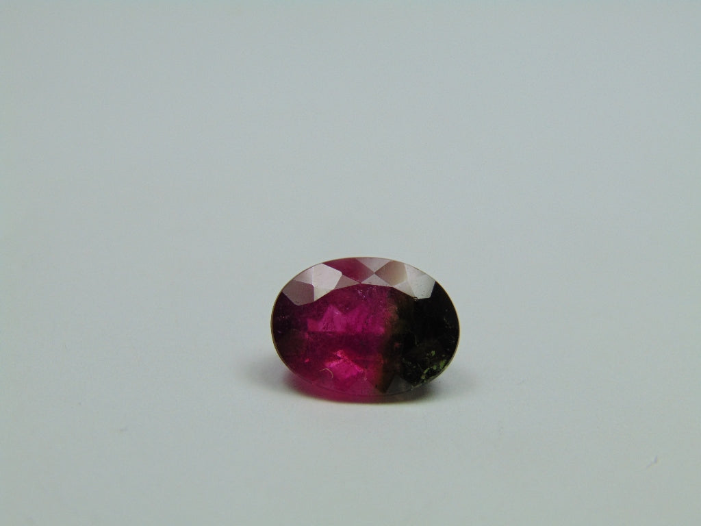 4.60ct Tourmaline Bicolor 12x9mm