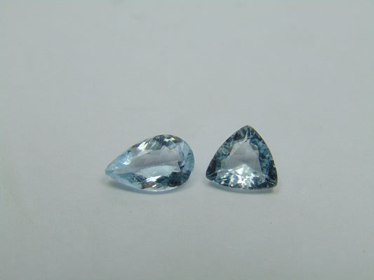 2.50ct Aquamarine 10x6mm 7mm