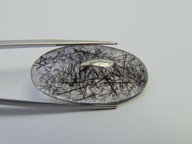 36.35ct Quartz With Inclusion Cabochon 35X17mm