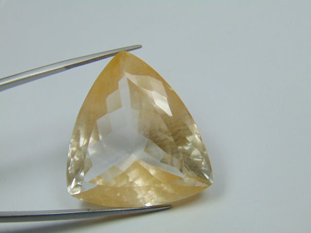 136ct Topaz with Rutile 37x35mm