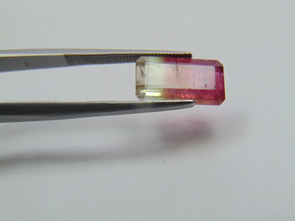 4.40ct Tourmaline Bicolor 12x7mm