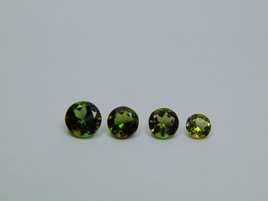 5.70ct Tourmaline Calibrated 8mm 7mm 6mm