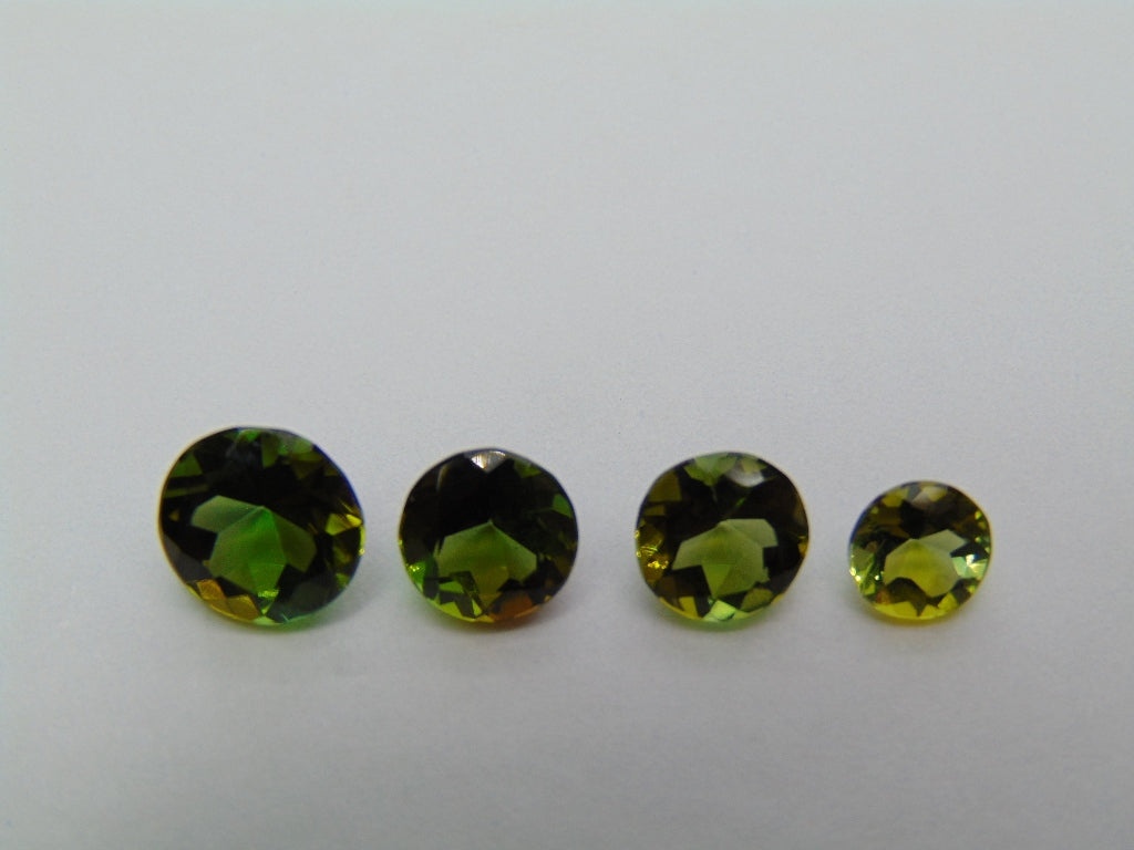 5.70ct Tourmaline Calibrated 8mm 7mm 6mm