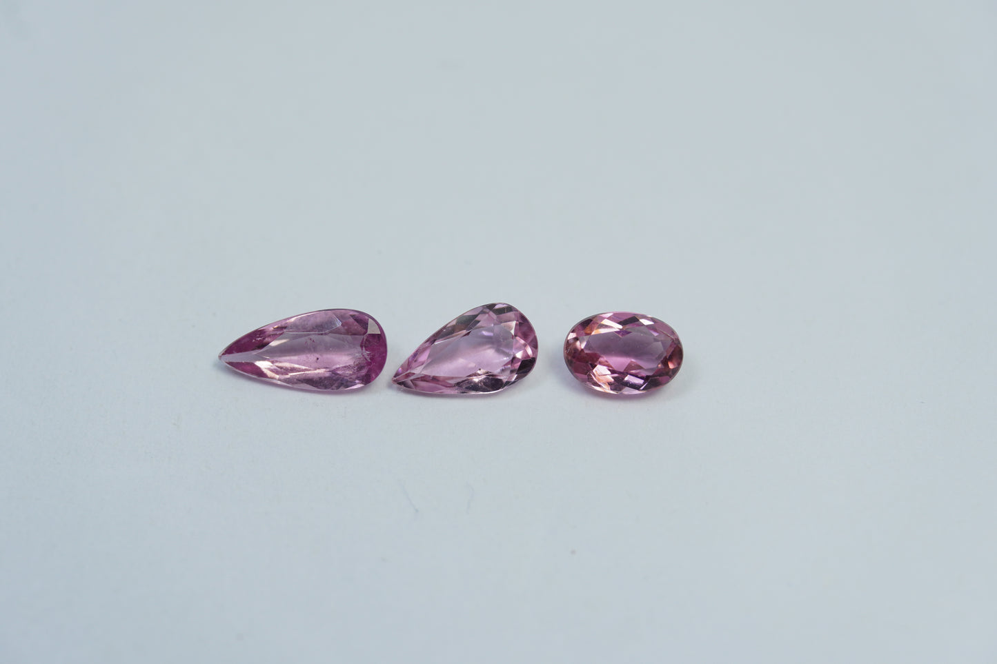 1.54ct Tourmaline 8.5X4mm / 8X4mm / 6X4mm