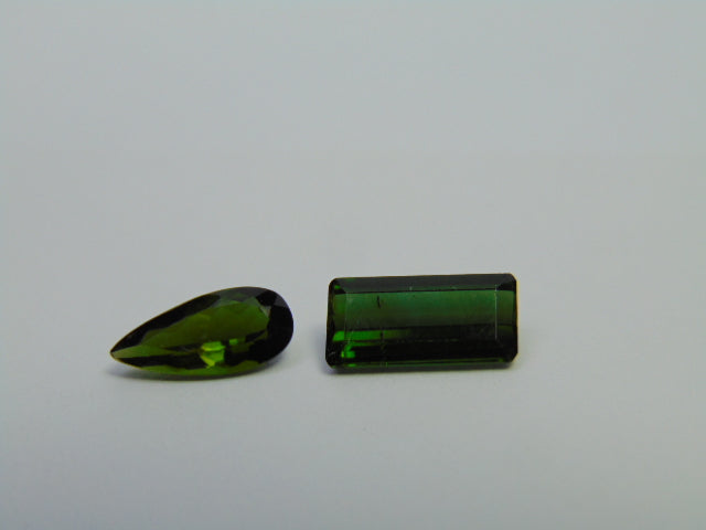 4.30ct Turmalina 12x6mm 12x5.5mm