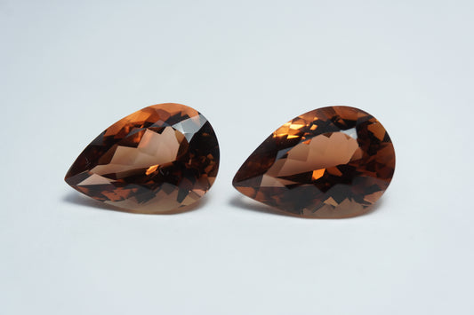 20.35ct Topázio par 16x11mm
