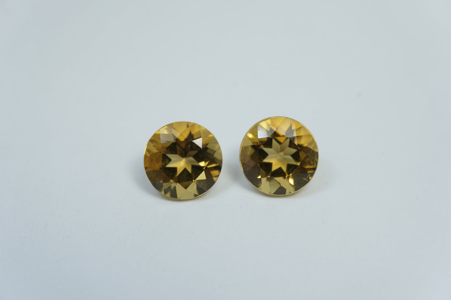 5.20ct Citrine pair 9mm
