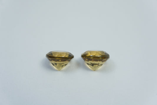 5.20ct Citrino par 9mm