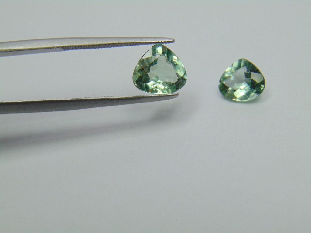 3.20ct Tourmaline 9x8mm 8x7mm