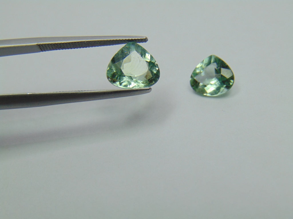 3.20ct Tourmaline 9x8mm 8x7mm