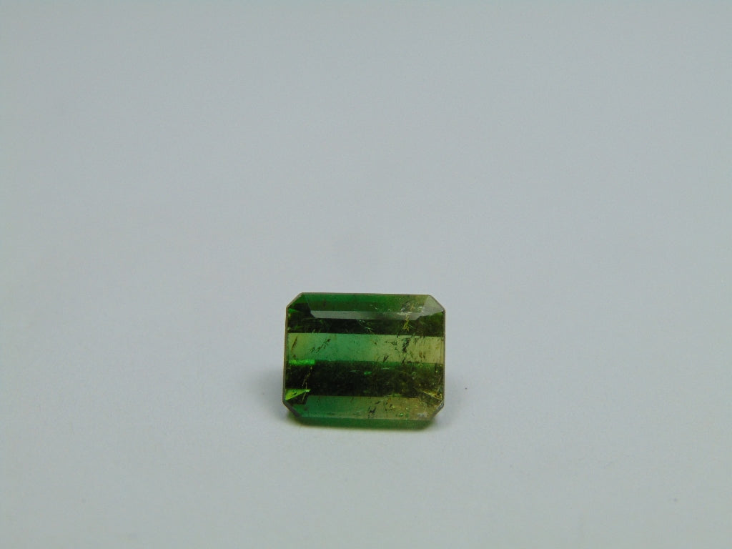 3.09ct Turmalina Bicolor 9x7mm