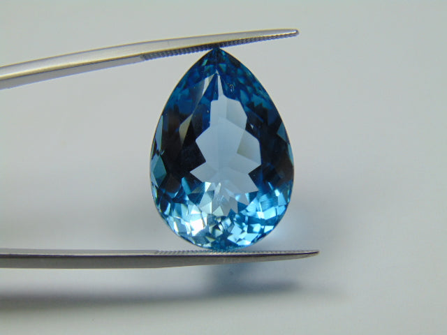 32.55ct Topázio Azul Suíço 23x17mm
