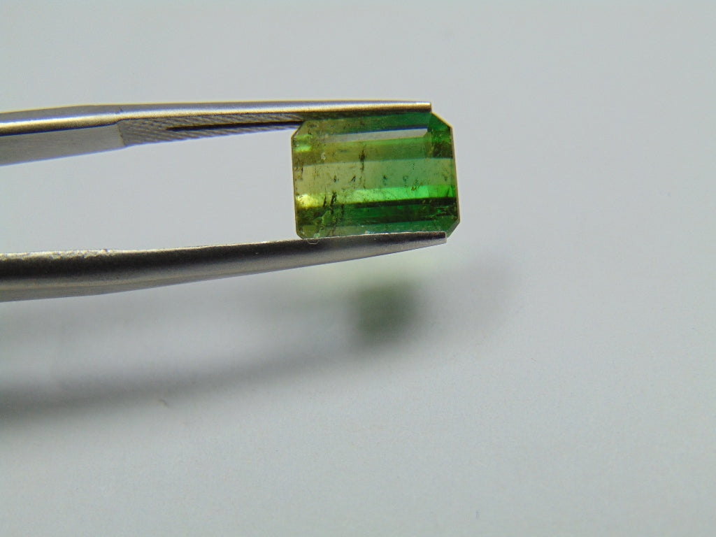 3.09ct Turmalina Bicolor 9x7mm