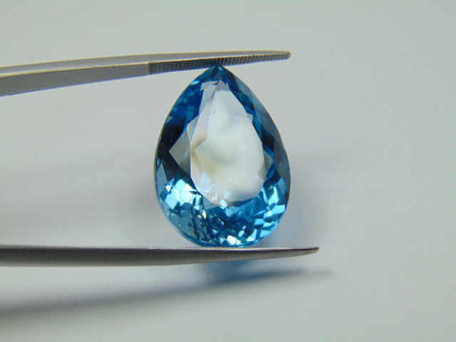 32.55ct Topázio Azul Suíço 23x17mm