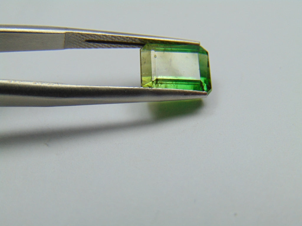 3.09ct Turmalina Bicolor 9x7mm