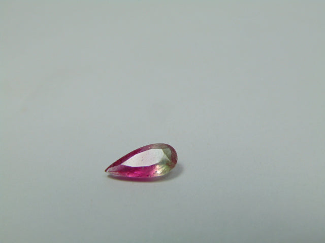 0.78ct Turmalina Bicolor 10x5mm