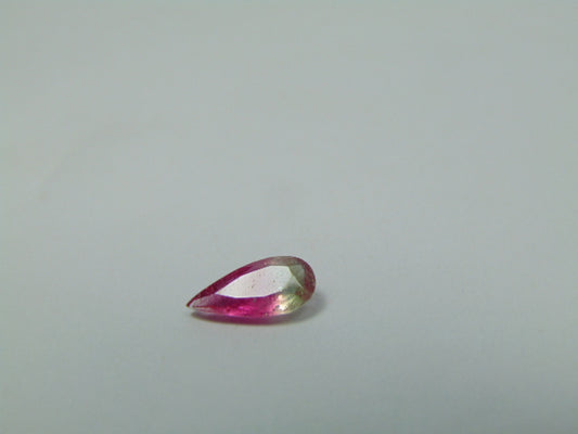 0.78ct Turmalina Bicolor 10x5mm