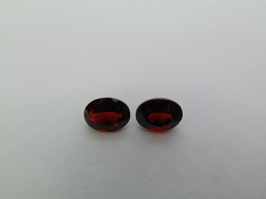 4.85ct Garnet 9x7mm