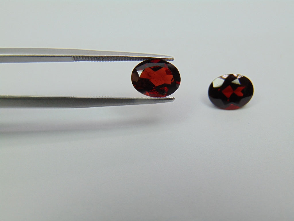 4.85ct Garnet 9x7mm