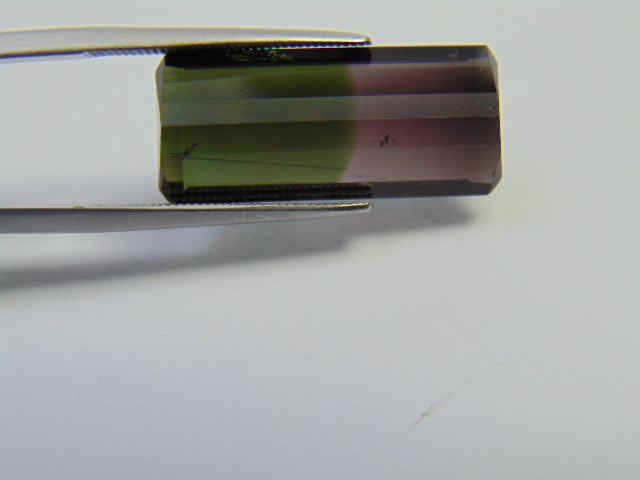11.50ct Tourmaline Bicolor 23x10mm