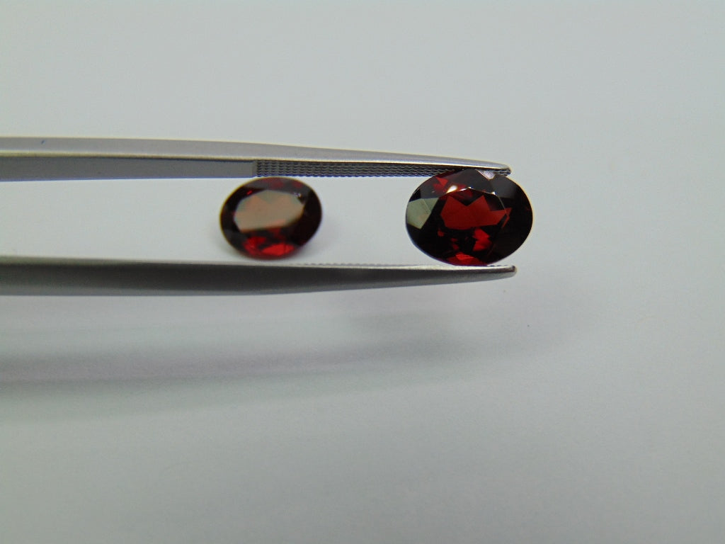 4.85ct Garnet 9x7mm