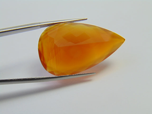 26.20ct Quartzo Laranja 30x19mm